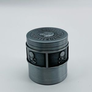 Bulldog Skull Herb Grinder 45mm With Scrapper
